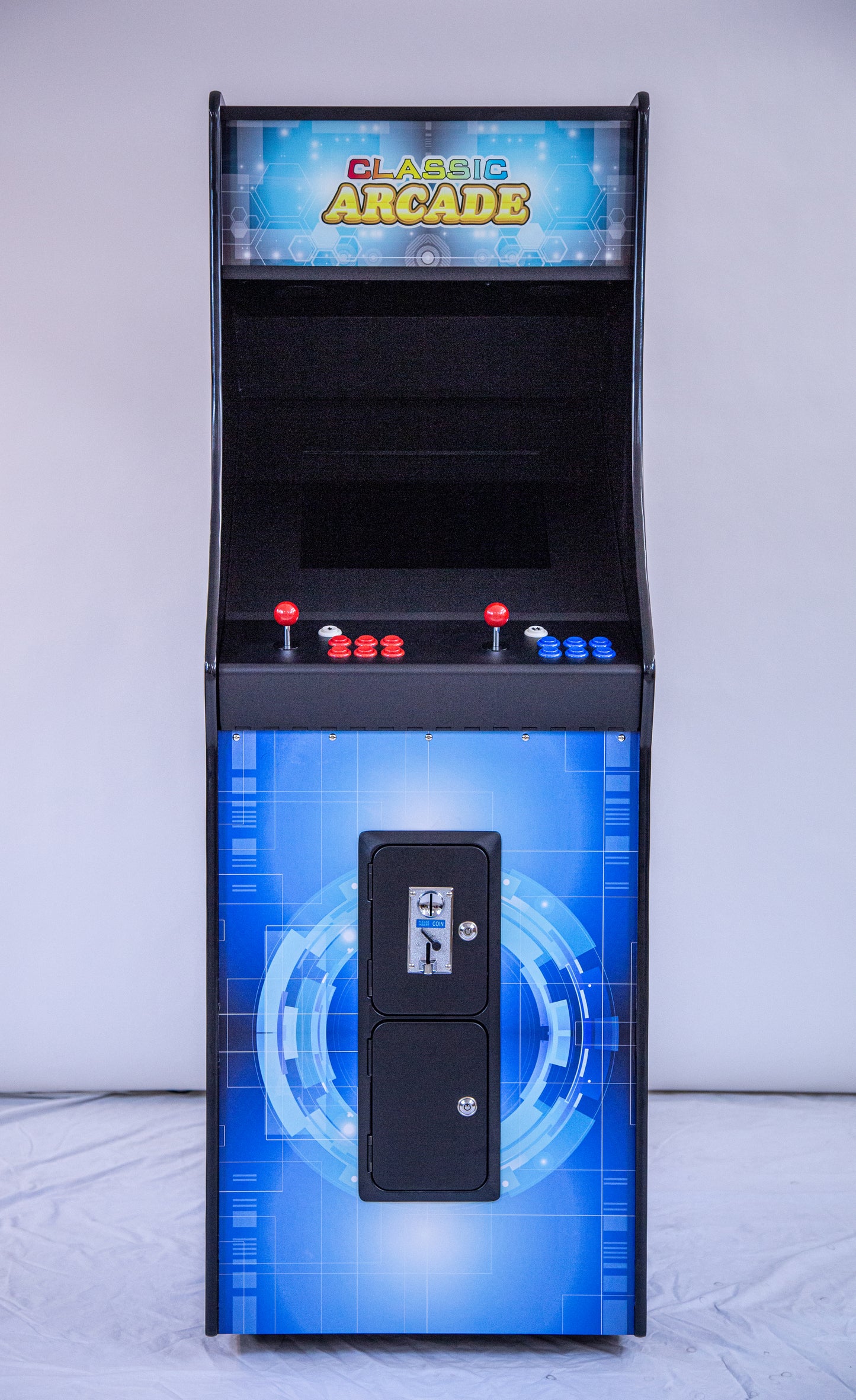 Full-Sized Upright Arcade Game with 750 Retro Games