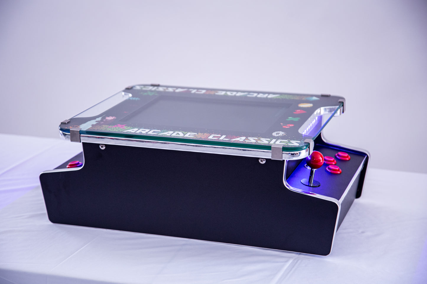 Mini Cocktail Table Arcade Game with 456 Classic and Golden Age Games!