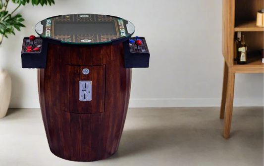 Barrel Arcade Game with 456 Classic & Golden Age Games