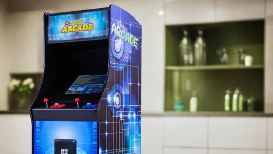 Full-Sized Upright Arcade Game with 750 Retro Games
