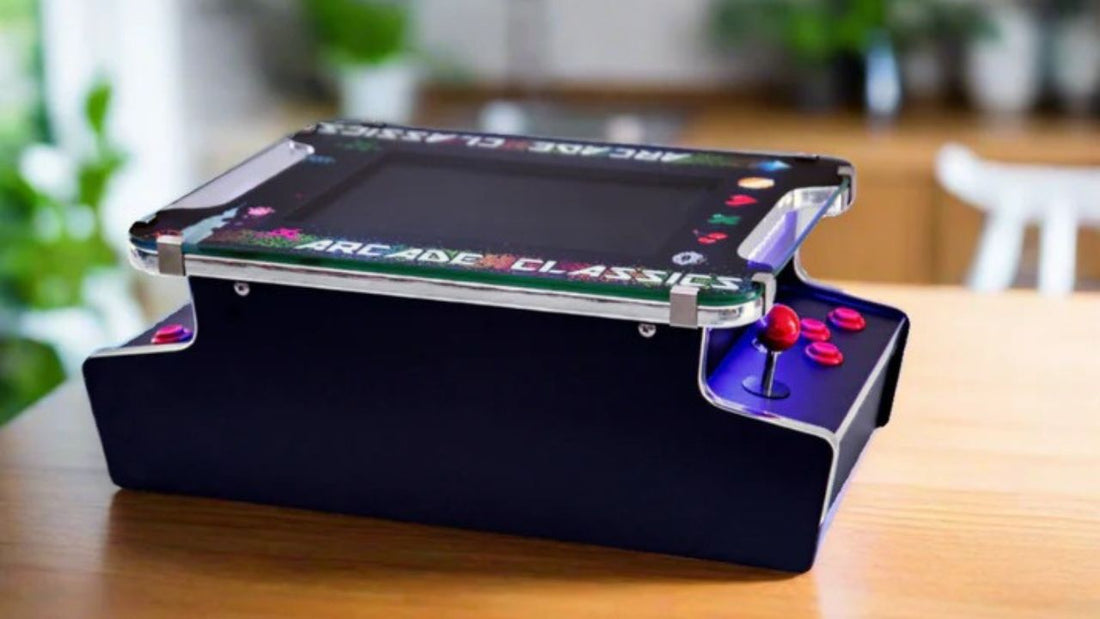 Mini Cocktail Table Arcade Game with 456 Classic and Golden Age Games