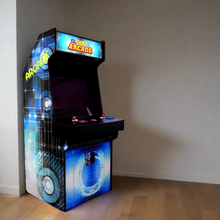 Load image into Gallery viewer, Full-Sized Two Player Upright Arcade Game With Trackball feat. 3,000 Games
