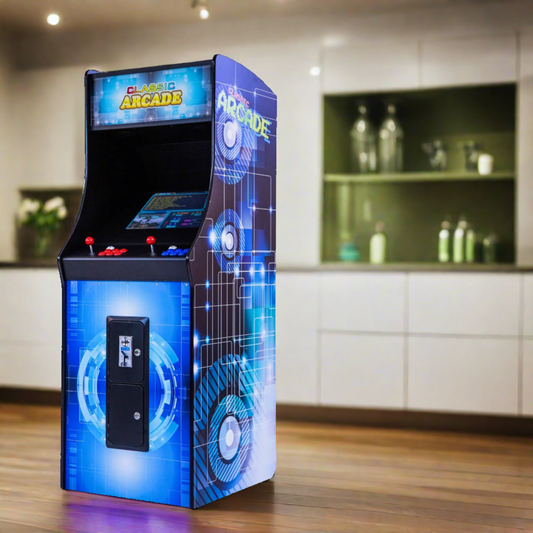 Full-Sized Upright Arcade Game with 750 Retro Games 
