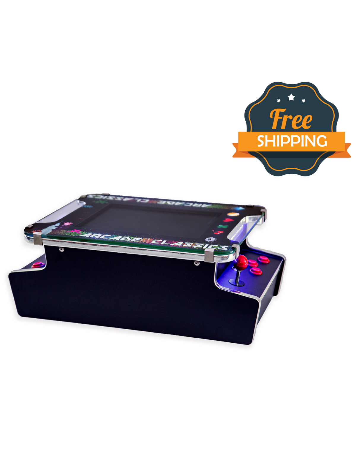 Mini Cocktail Arcade Table | 412 Games for Home Fun