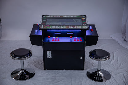 Full-sized, 3 Sided, Cocktail Table Arcade Game With 1,162 Classic, Golden Age, and Midway Games