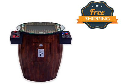 Barrel Arcade Game with 60 Classic Games