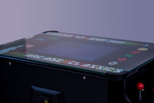 Load image into Gallery viewer, Full-sized Cocktail Table Arcade Game with 60 Classic Games with Trackball
