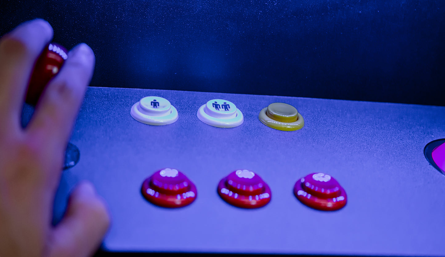 Full-sized Cocktail Table Arcade Game with 456 Classic and Golden Age Games with Trackball