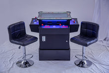 Load image into Gallery viewer, Full-sized, 3 Sided, Cocktail Table Arcade Game With 3,016 Classic, Golden Age, and Retro Games with Trackball
